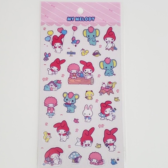 ⭐️ Free in Bundle - Lot Large Set Stickers Kuromi Melody Pompompurin Cinnamoroll - Picture 2 of 6